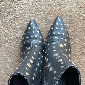 Black Studded Boots